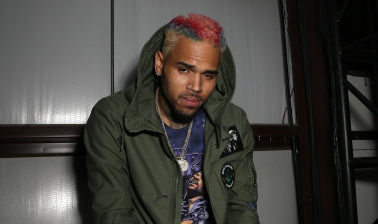 BERMUDA DUNES, CA - APRIL 10:  Singer Chris Brown attends the NYLON Midnight Garden Party at a private residence  on April 10, 2015 in Bermuda Dunes, California.  (Photo by Chelsea Lauren/Getty Images for NYLON)