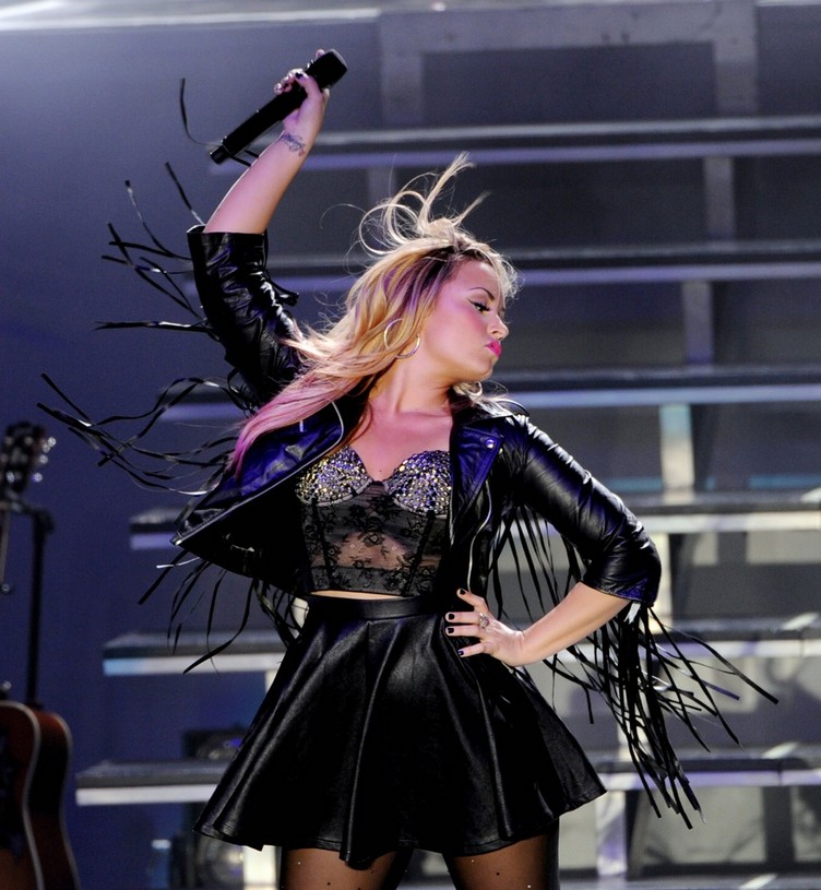 Demi Lovato, Owl City and Neon Hitch Perform At The Greek Theatre