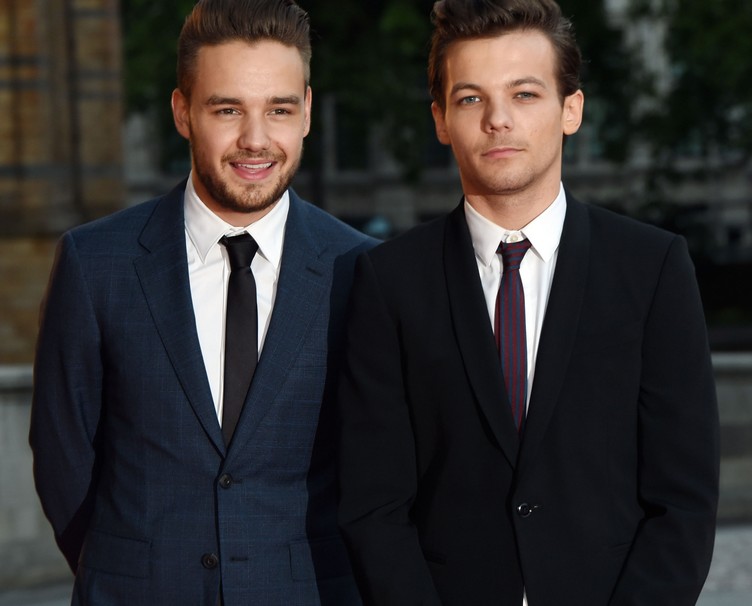 LONDON, ENGLAND - AUGUST 10: Louis Tomlinson and Liam Payne attend the Believe in Magic Cinderella Ball at Natural History Museum on August 10, 2015 in London, England. (Photo by Stuart C. Wilson/Getty Images)