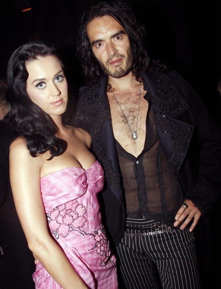Katy-Perry-Russell-Brand-couple-up-John-Galliano