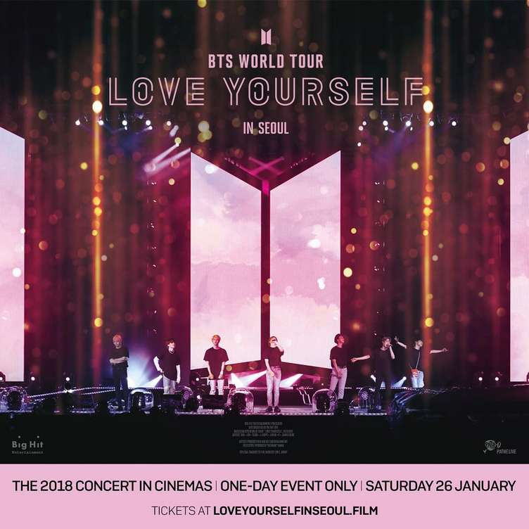 Osvojite karte i plakate za "BTS World Tour Love Yourself in Seoul" bioskopski koncertni spektakl!