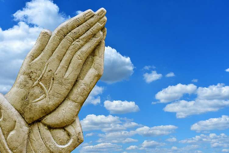 Praying hands
